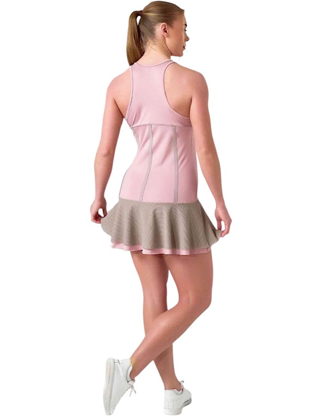 Inphorm Mai Dress Performance Tennis & Pickleball With Mesh Flounce Women’s XL - Picture 4 of 15